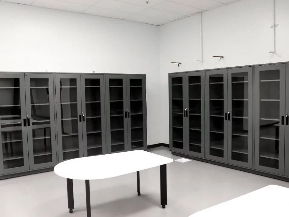 grey laboratory cases