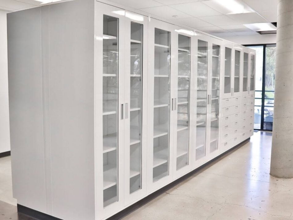 custom lab furniture casework