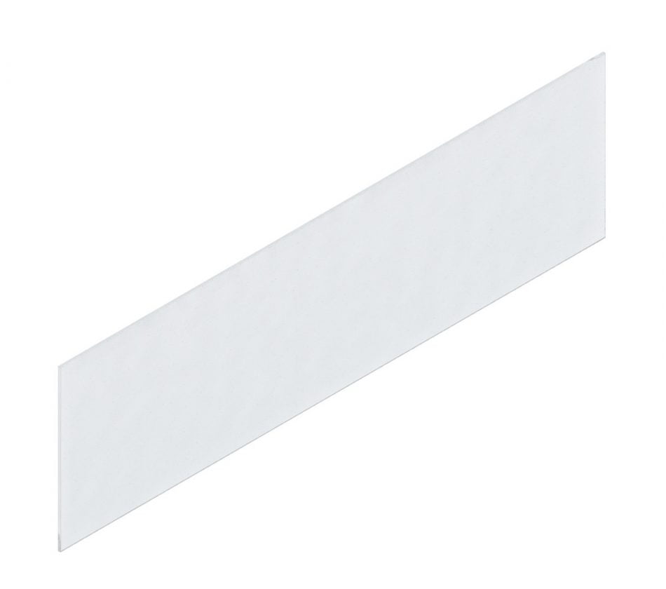 Orthographic view of the SLAP48 space divider for laminate workstations.