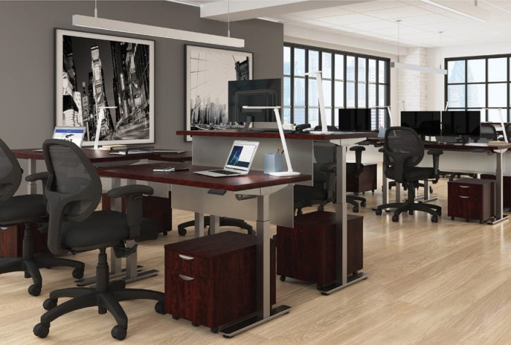 Offices to go bench desking