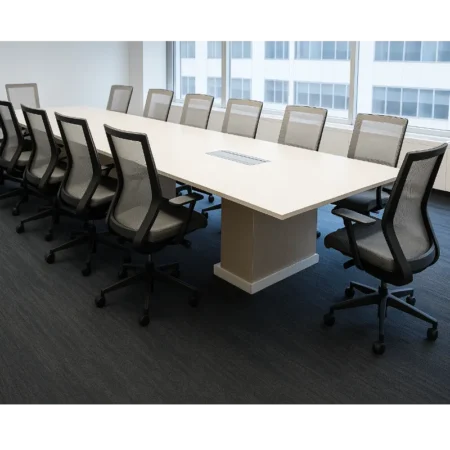 Run II High Back Black Frame Office Chair with Synchro Control and Larger Seat