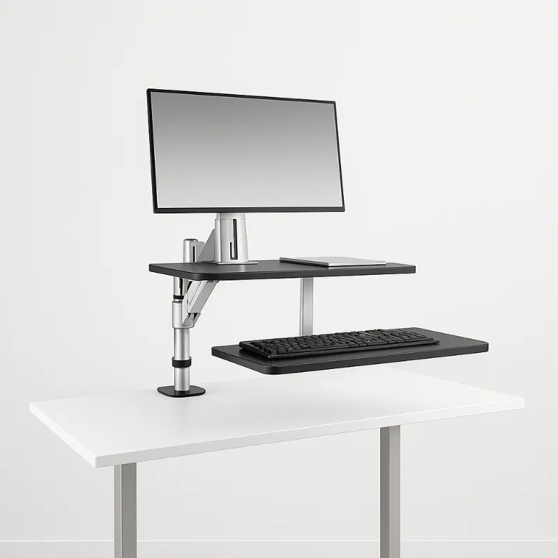 ESI Climb-1 Sit-to-Stand Desktop Workstation