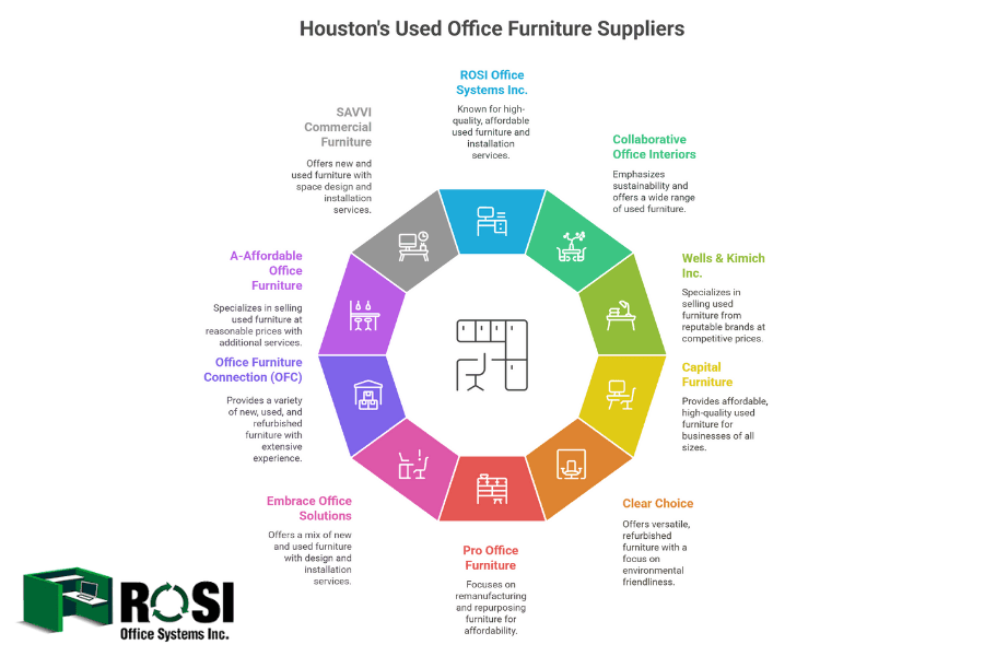 Top 10 Places To Buy Used Office Furniture In Houston-2025
