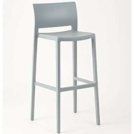 Armless Bar Stool Polymer Seat & Back 6754