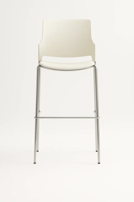 Armless Stool Poly Seat and Back Multi Colors 2075BSNPP