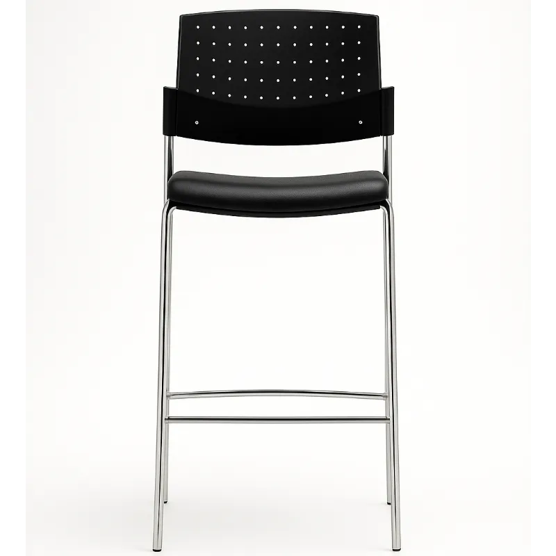 Armless Stool Poly Seat and Back Multi Colors 6558