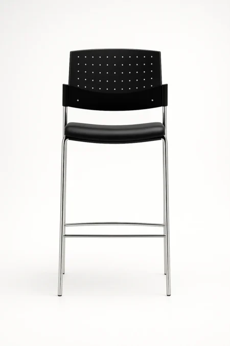Armless Stool Poly Seat and Back Multi Colors 6558