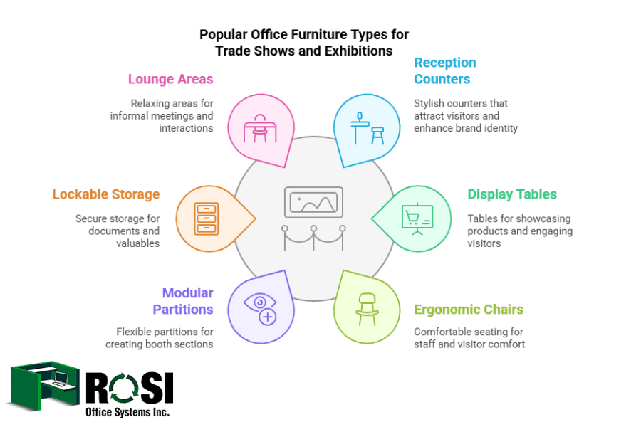 office furniture for trade shows and exhibitions