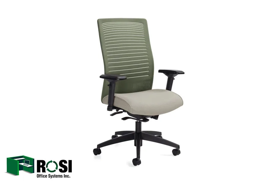 Global Loover 2661-8 High Back Weight Sensing Synchro-Tilter