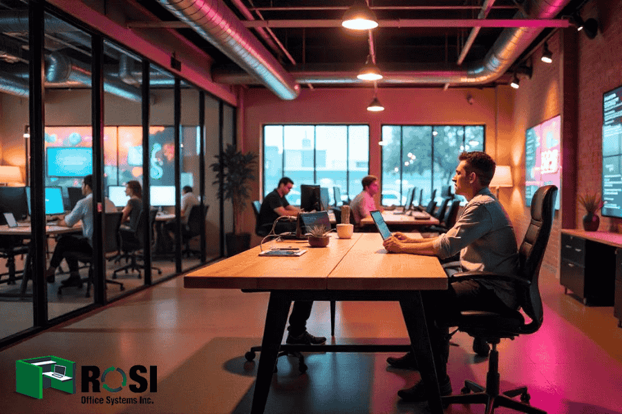 Office Desk Trend Houston-hot-desking-startups