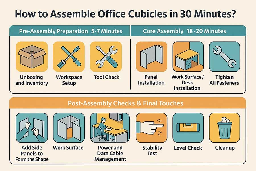 How to Assemble Office Cubicles