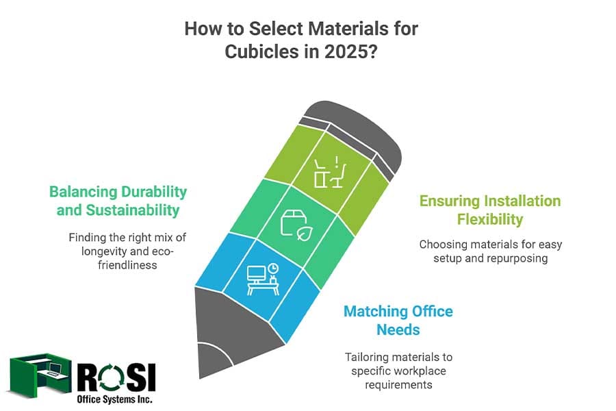How to Select Materials for Cubicles in 2025