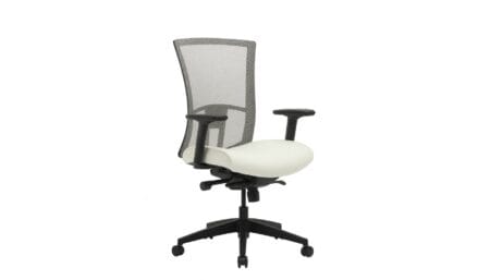 A White Management Chair