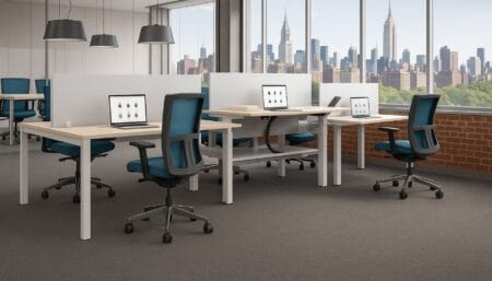 Office Benching Bridges