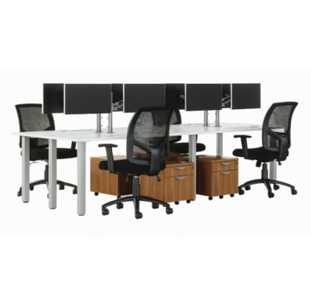 Office To Go Benching Workstation - F4