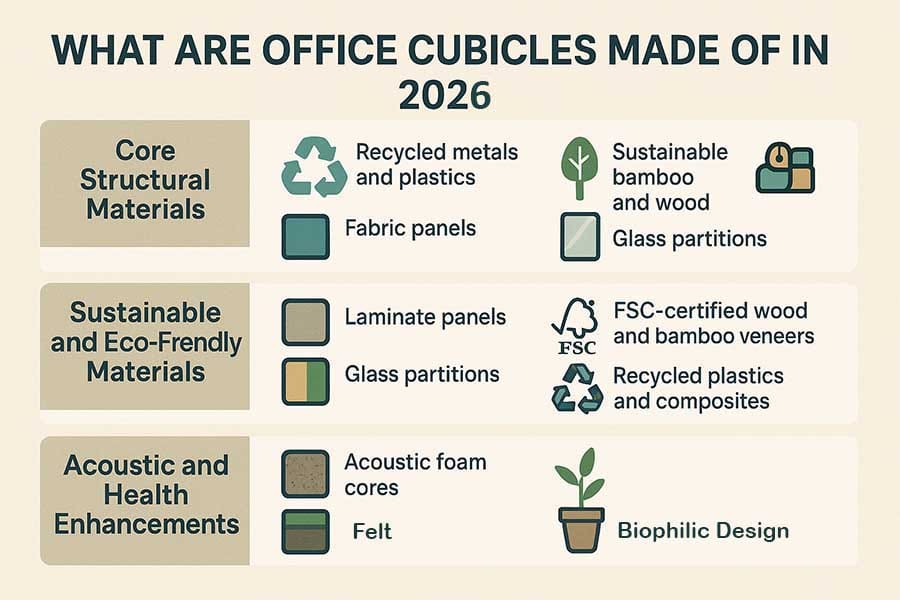What Are Office Cubicles Made Of