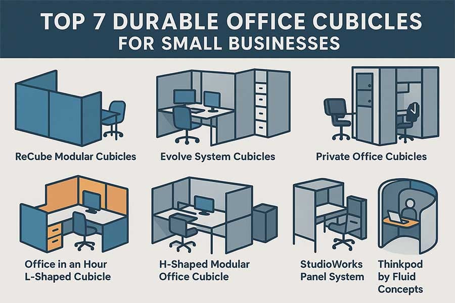 top 7 Durable Office Cubicles