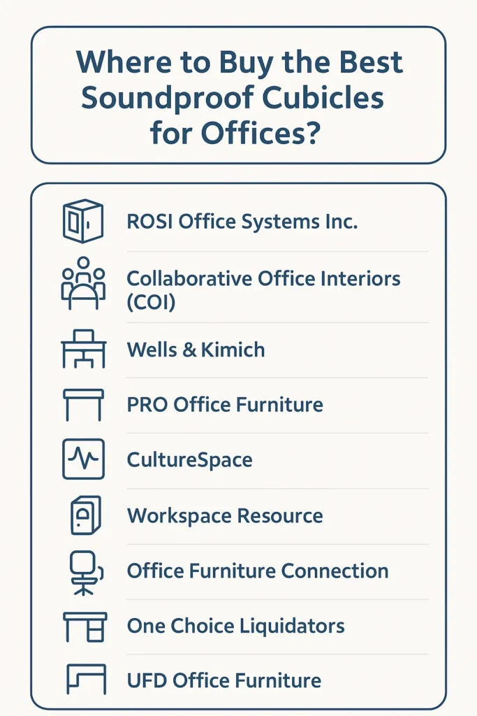 best soundproof office cubicles