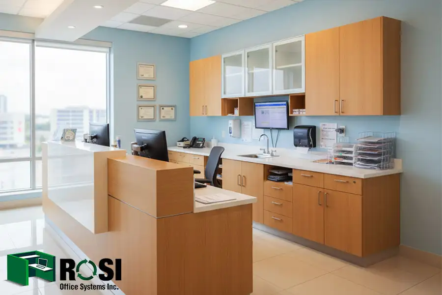how much does it cost to furnish medical offices- Nurse Station and Casework