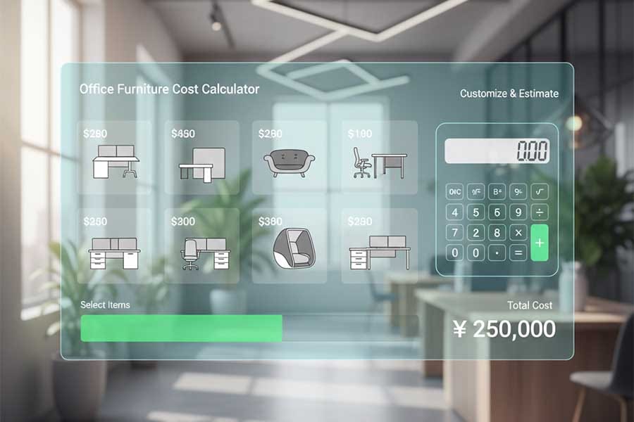 office furniture cost calculator