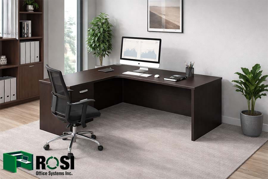 OTG Quickship Laminate Office Desk