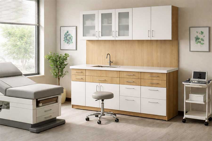 Exam Room Furniture-Houston-cabinet-storage