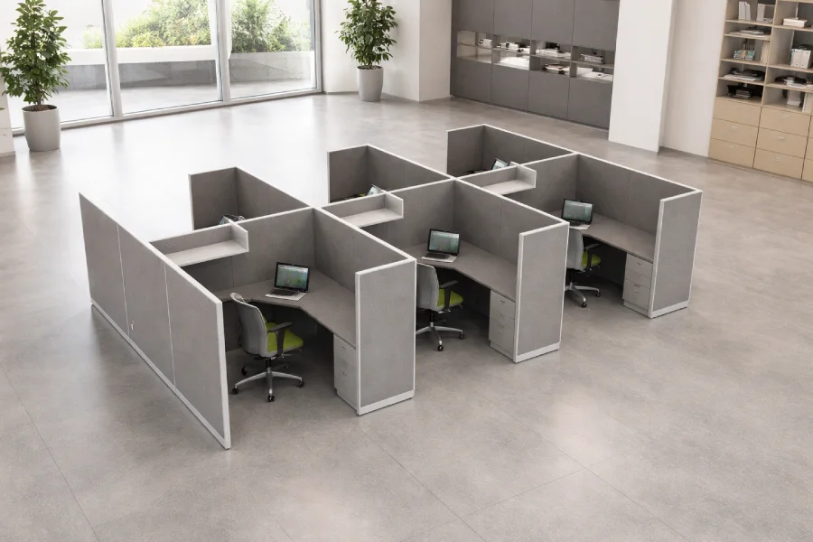 used haworth cubicles