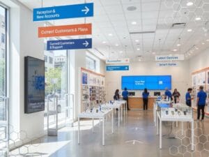 wayfinding and directional signs