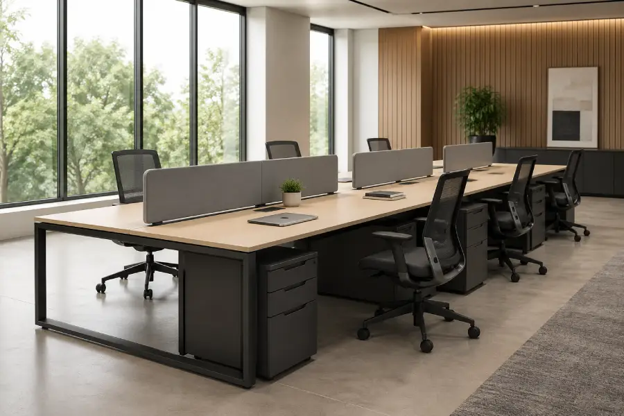 Open-Concept Desk