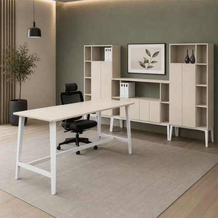 Corby Laminate Office Desk