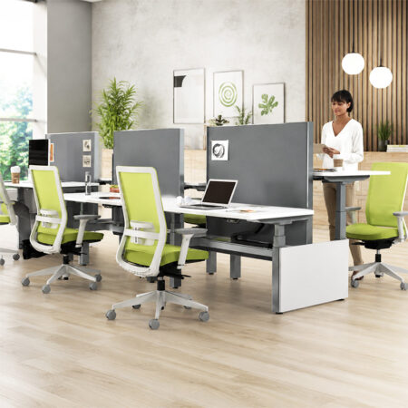 Global FreeFit Benching Desk-tvar6