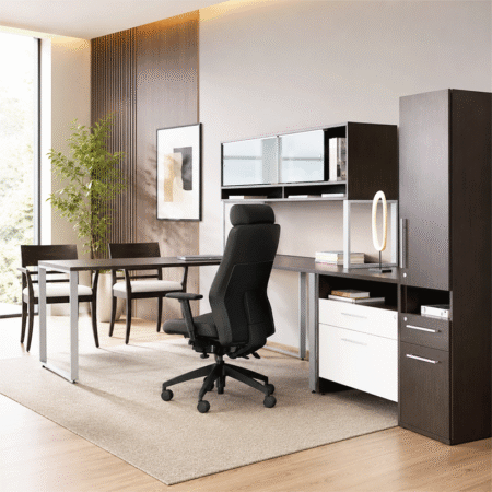 Global Princeton Laminate Desk Series