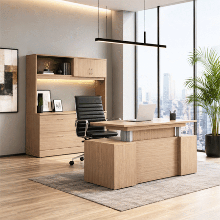 Global Zira Laminate Desk