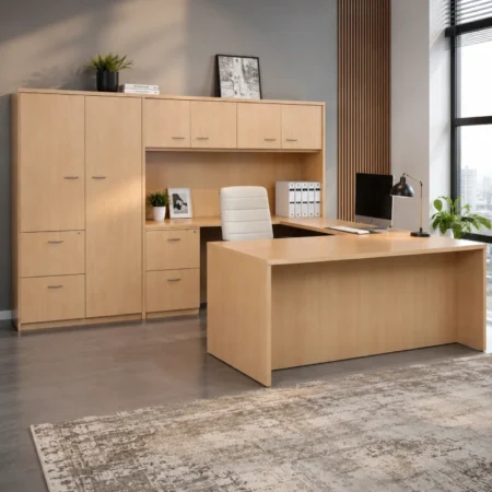 Indiana Madera Laminate Desk