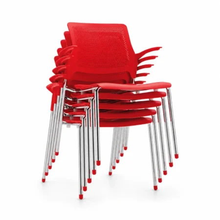 Stream Plastic Task Chair with Arms