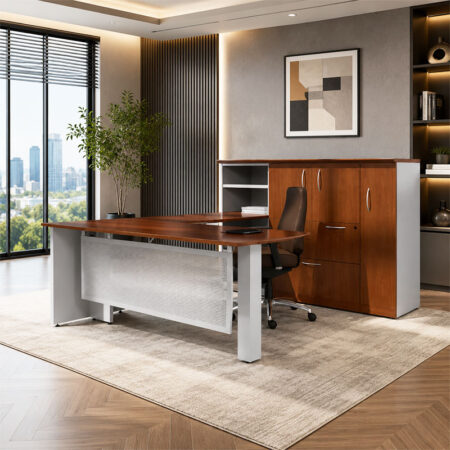 Global Dufferin Veneer Desk-var6