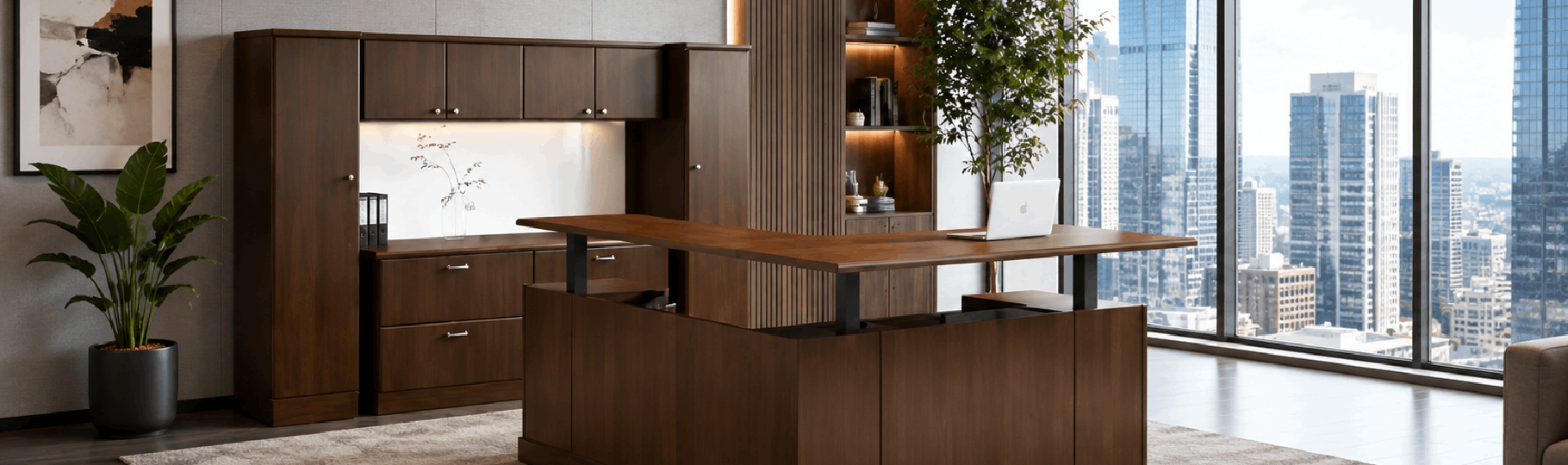 Veneer Desking