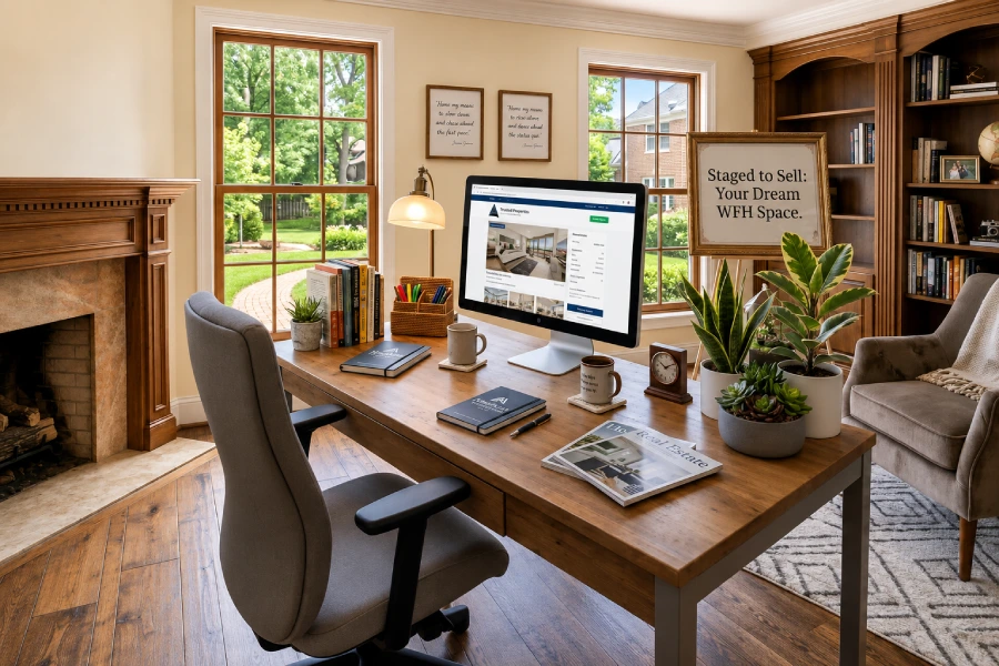 Staging a Home Office