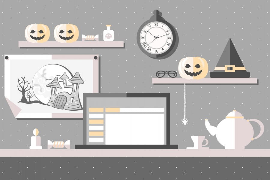 15 Easy & Brilliant Halloween Cubicle Decoration Ideas