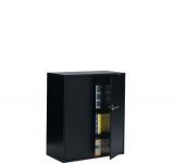 9300 storage cabinet in black