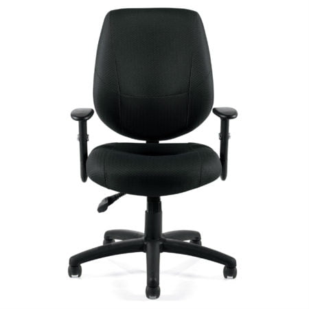 Manager Black Task Chair OTG11631B Front Square