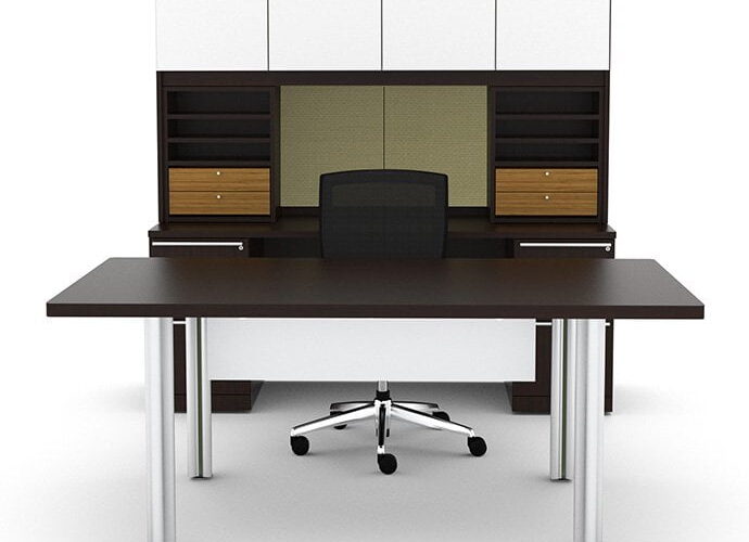 Verde Executive Office Desk by Cherryman