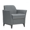 Lounge Chair, Wood Legs, Matching Piping (5471-MP)