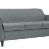 Three Seat Sofa, Wood Legs, Contrast Piping (5473-CP)