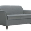 Two Seat Sofa, Wood Legs, Matching Piping (5472-MP)