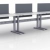 KINEX 3-Pack Single Run Benching, created with height adjustment in 3 stages. Model KN039 is 48x30 inches, and placed on a white background.