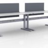 KINEX 2-Pack Single Run Benching, created with height adjustment in 3 stages. Model KN042 is 60x30 inches, and placed on a white background.