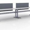 KINEX 2-Pack Single Run Benching, created with height adjustment in 3 stages. Model KN046 is 72x30 inches, and placed on a white background.